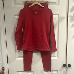 Herobiker brand size S 2-piece base layer pants & top